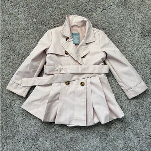 Tahari Light Pink Kids Raincoat